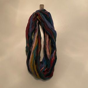Multi-color infinity scarf